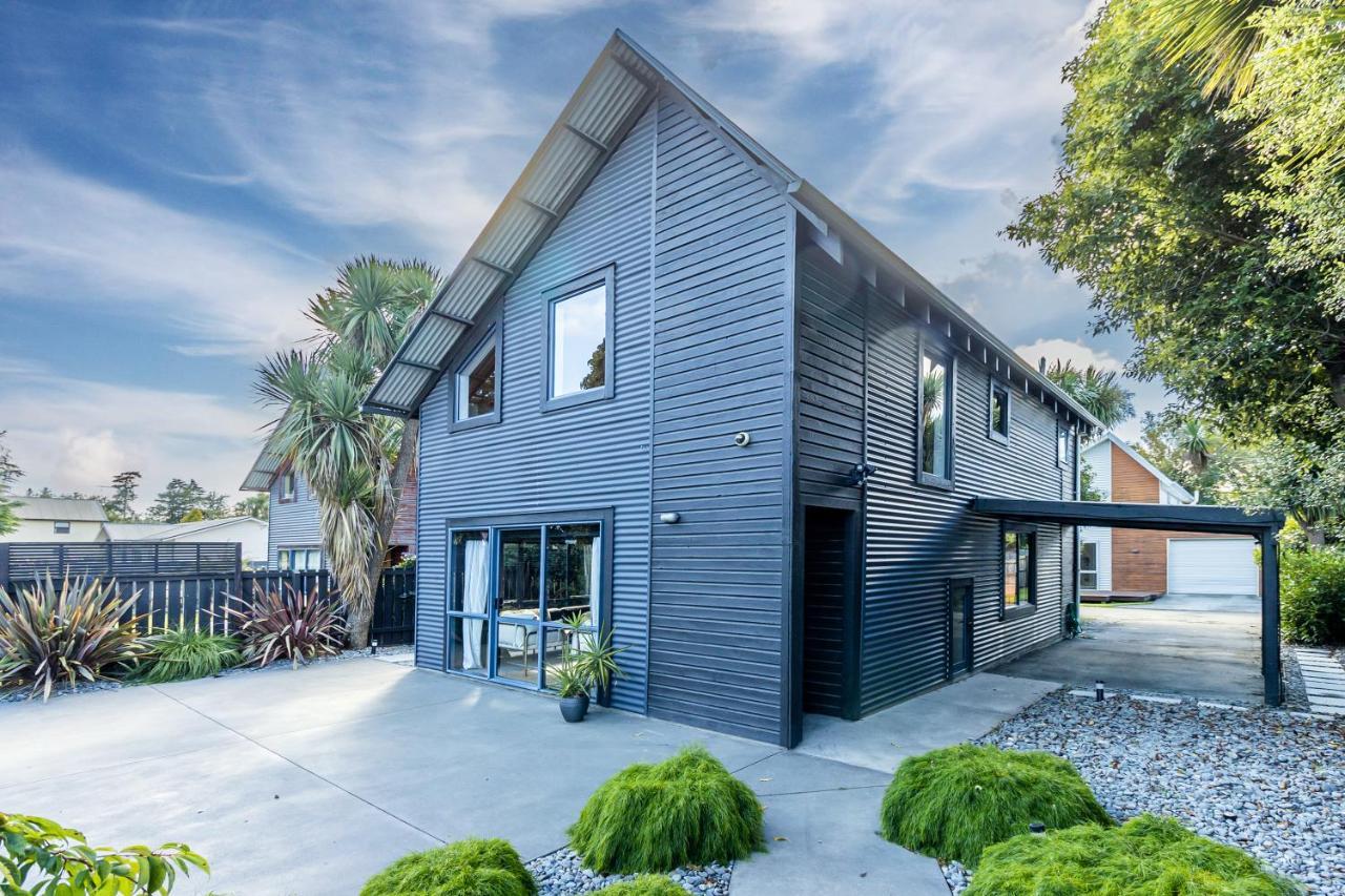 Little Black Chalet Methven Bagian luar foto