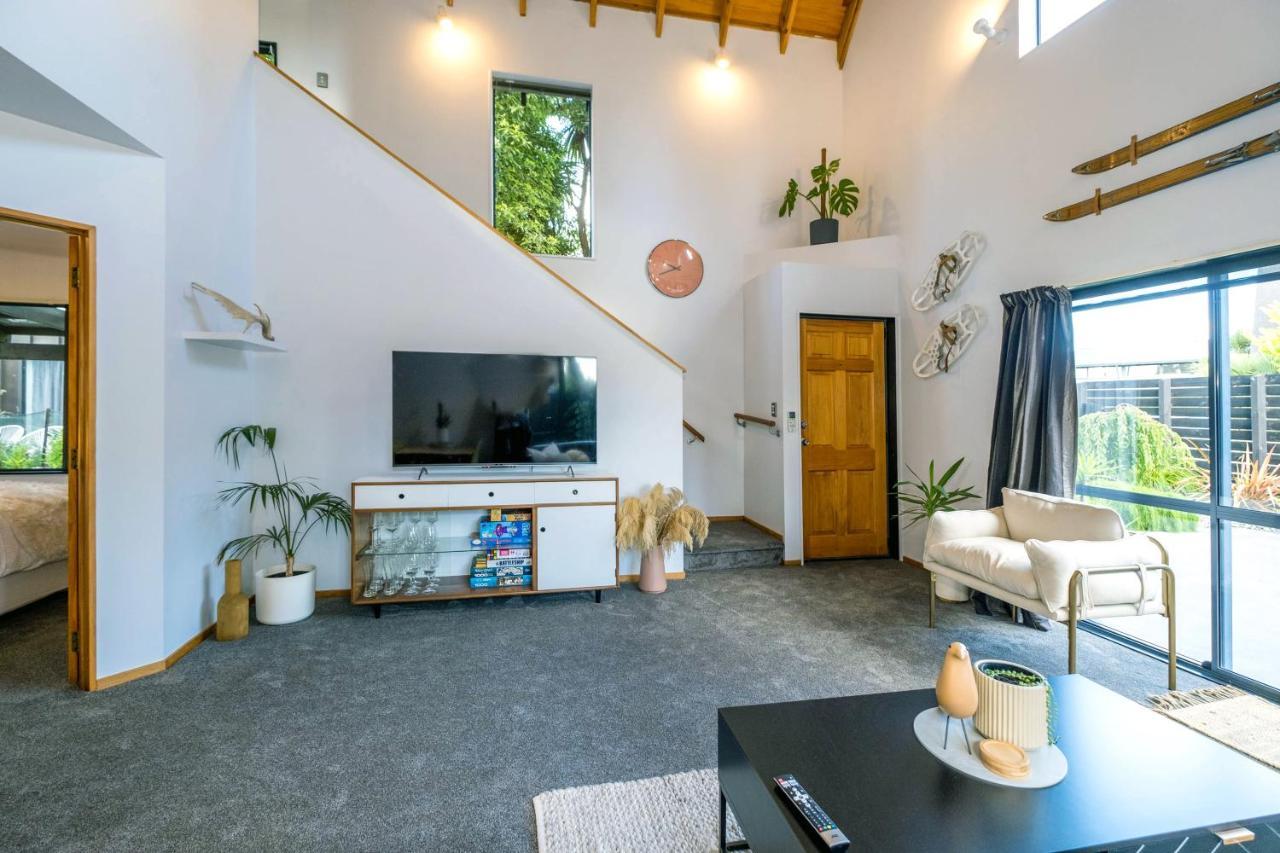 Little Black Chalet Methven Bagian luar foto